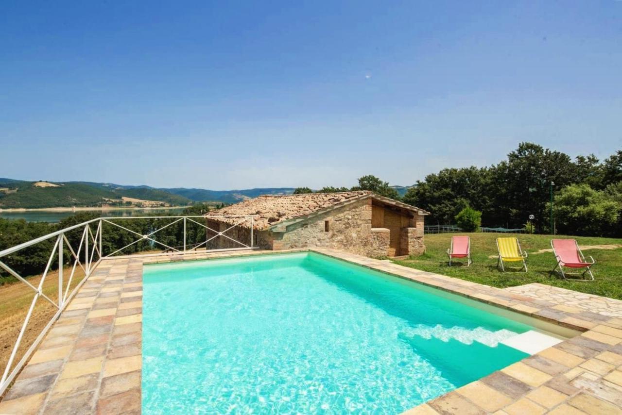 Casale Al Lago Con Piscina E Sauna Corbara  エクステリア 写真